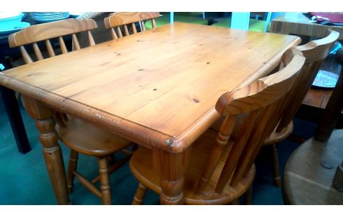 TABLE DE SALLE A MANGER PIN MET, , SIEGE
