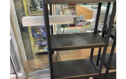 ETAGERE PLASTIQUE 4 NIVEAUX