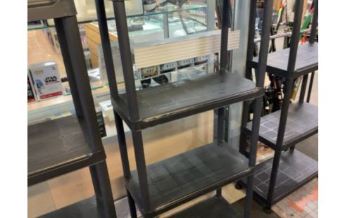 ETAGERE PLASTIQUE 4 NIVEAUX