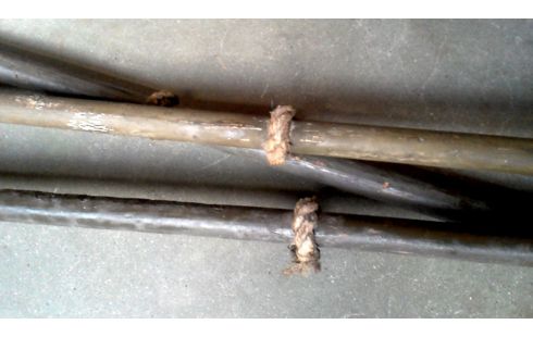 ROEISPAAN PER STUK KAKI HOUT