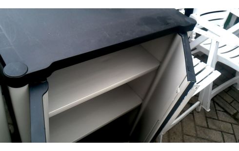 KASTJE TUIN PVC BEIGE