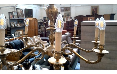 HANGLAMP 8 ARMEN BRONS
