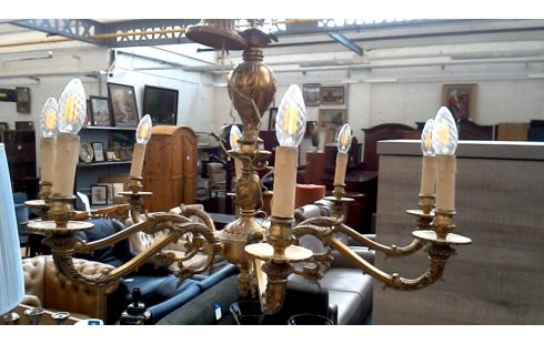 HANGLAMP 8 ARMEN BRONS