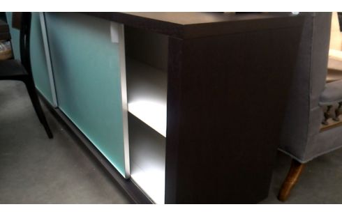 APARADOR BAJO WENGE ESTERA HIELO