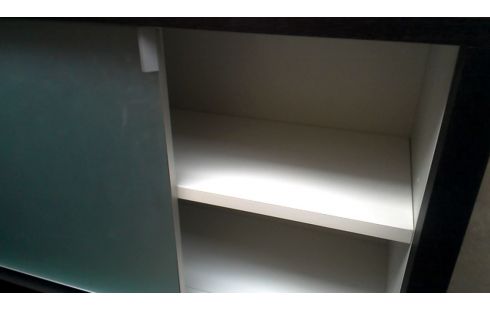 APARADOR BAJO WENGE ESTERA HIELO