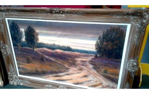 SCHILDERIJ HEIDE GESIGNEERD GERLO