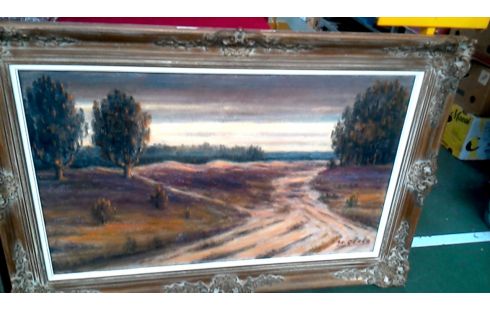 SCHILDERIJ HEIDE GESIGNEERD GERLO